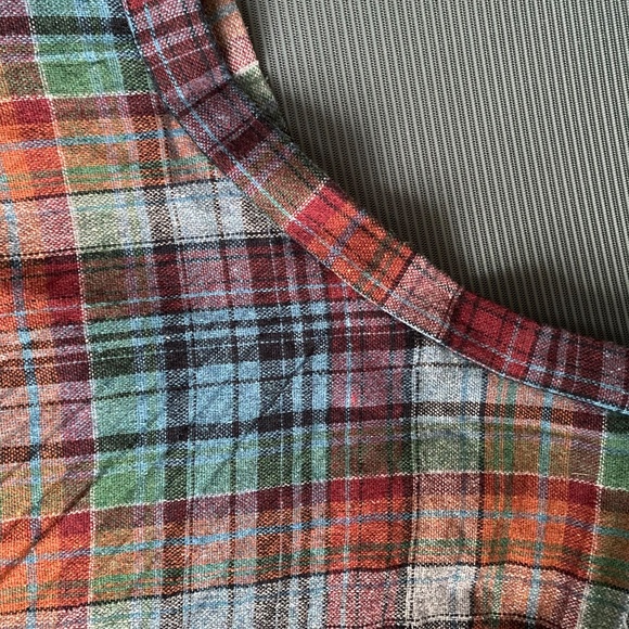 Sz S Vintage 70s Pleated Plaid Skirt - Picture 2 of 14